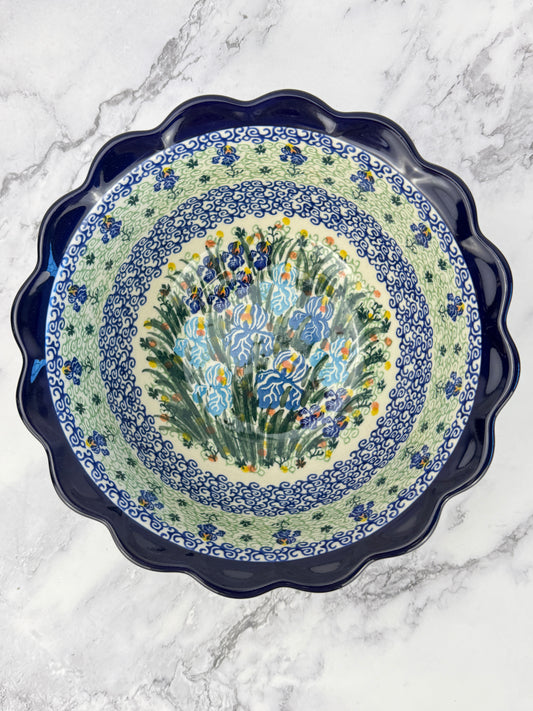 Large Unikat Ruffled Bowl - Shape 628 - Pattern U2712