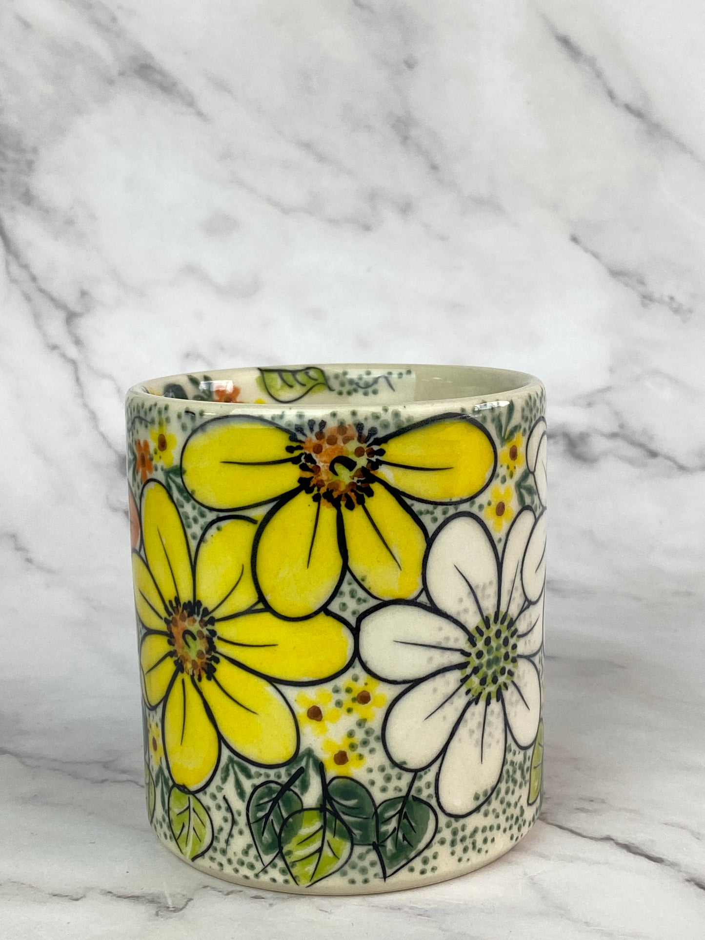 Vena Unikat 12oz Mug - Shape V055 - Pattern A551 Bright Flowers