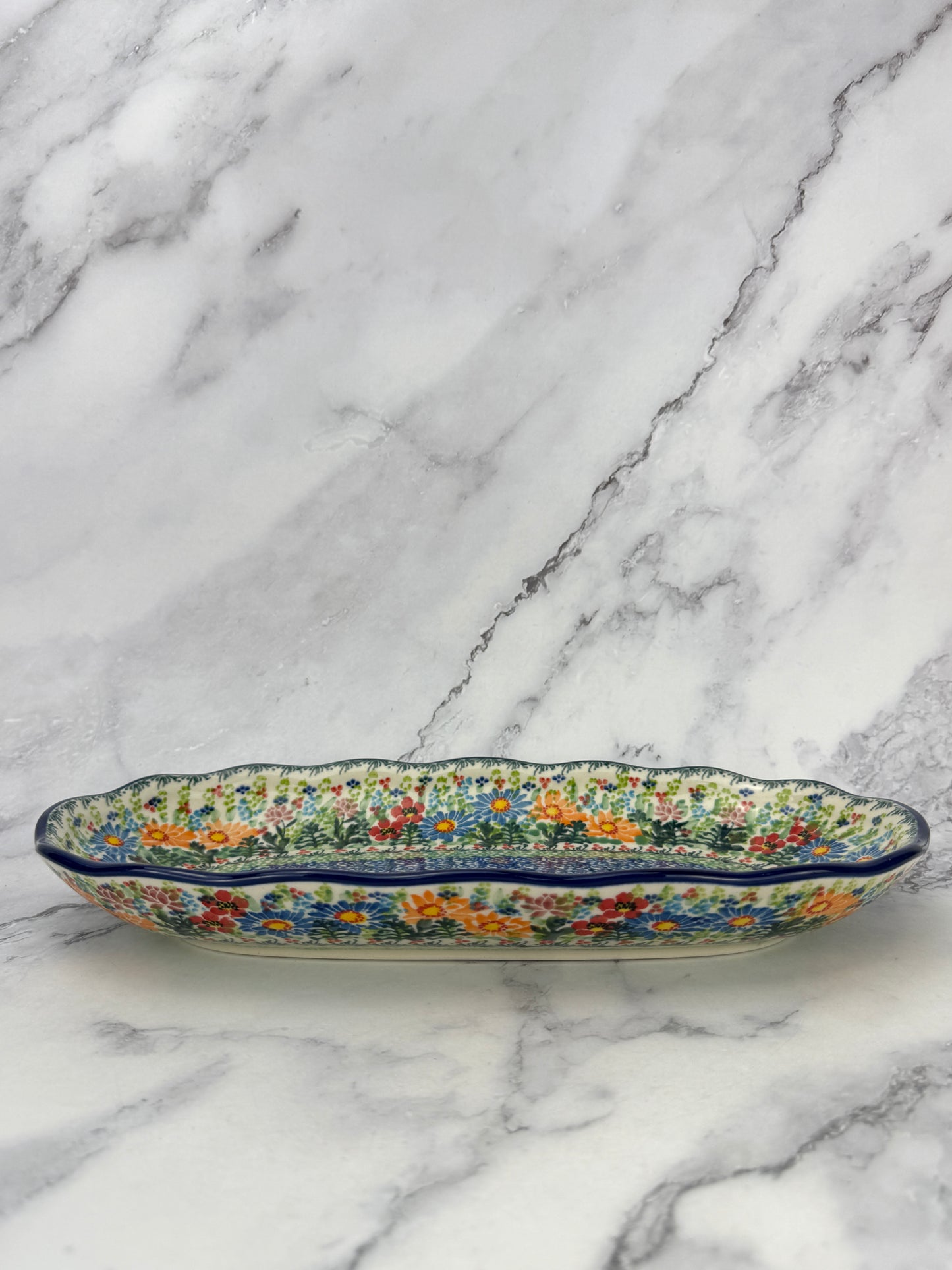 Scalloped Unikat Tray - Shape A42 - Pattern U5237
