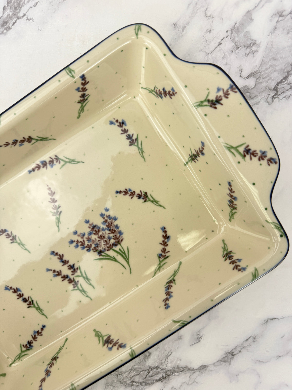 Rectangular Baker With Handles - Shape A59 - Pattern 3308