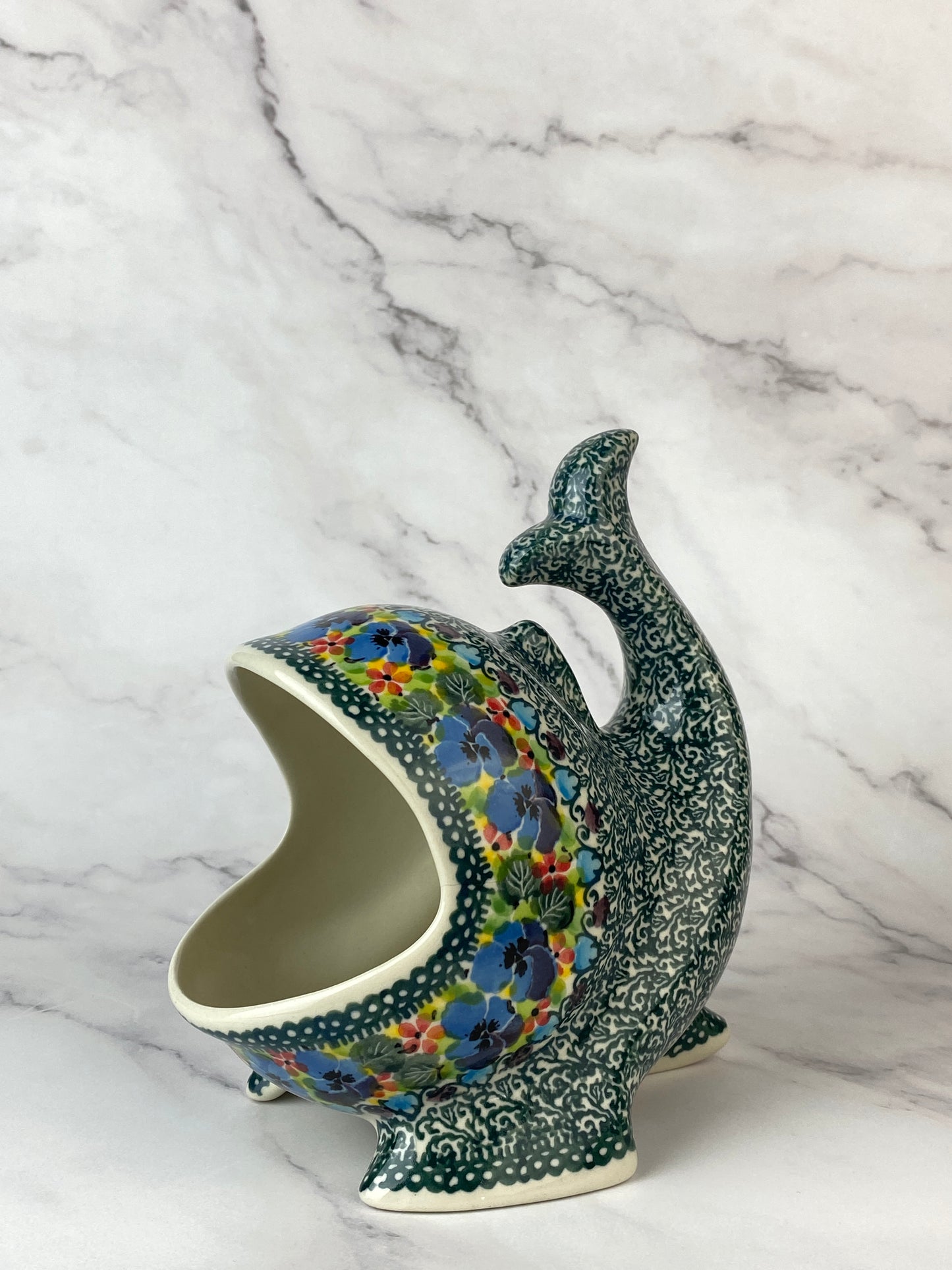 Unikat Fish Sponge Holder / Kitchen Caddy - Shape F28 - Pattern U4841