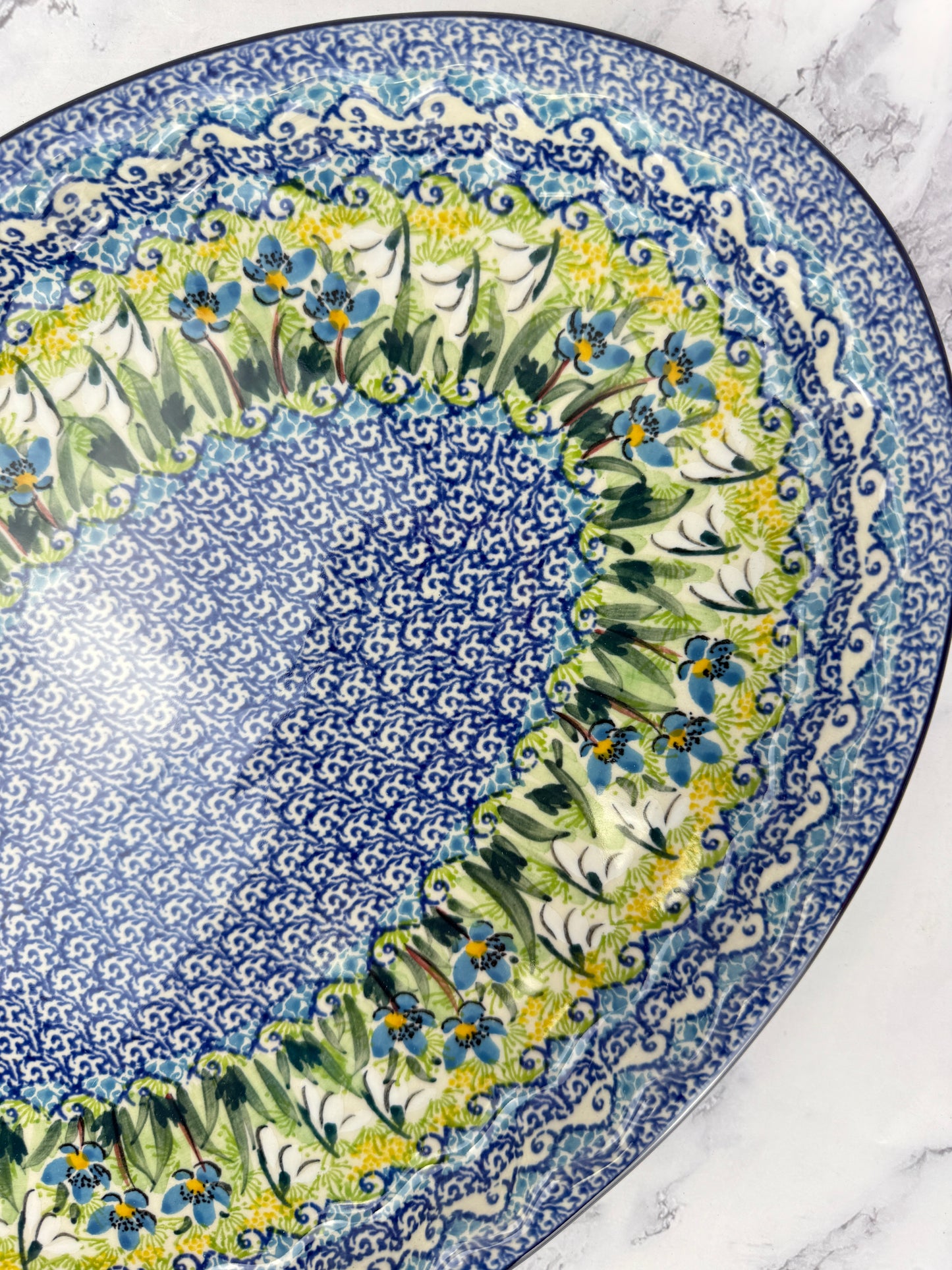 Unikat Oval Platter - Shape 614 - Pattern U5071