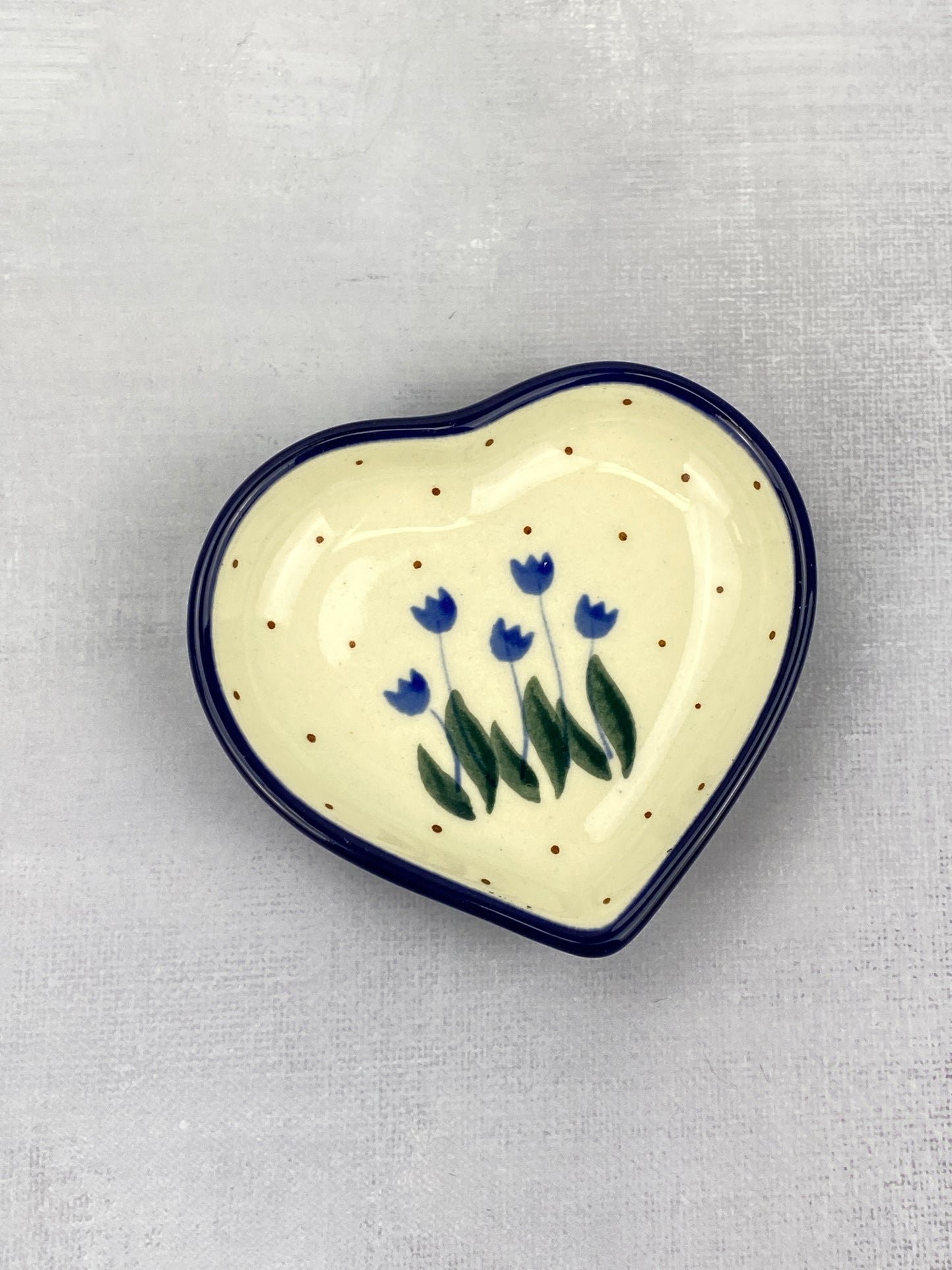 Heart Dish - Shape B64 - Pattern 490A