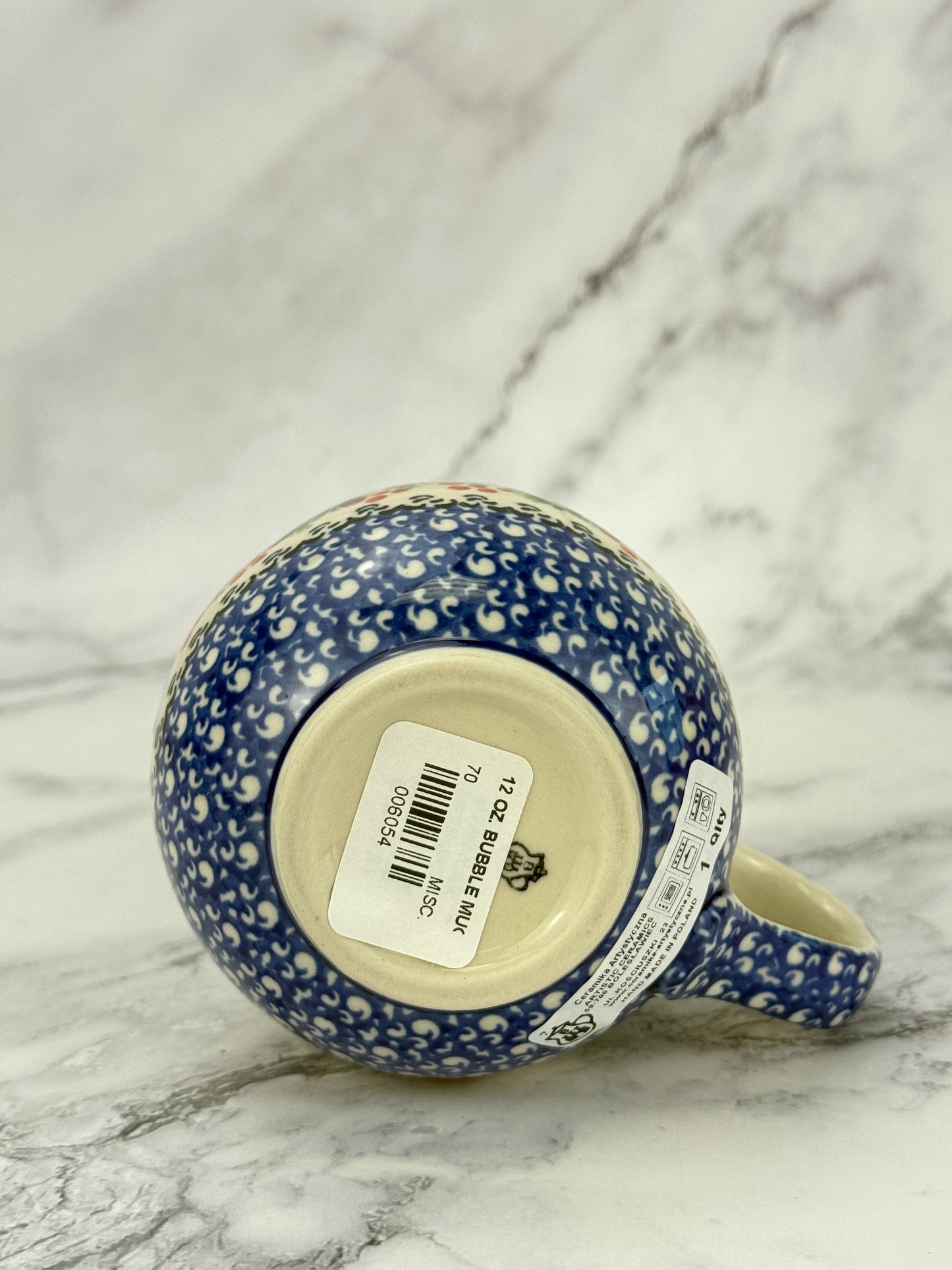 12oz Ladies' Bubble Mug - Shape 70 - Pattern 2650