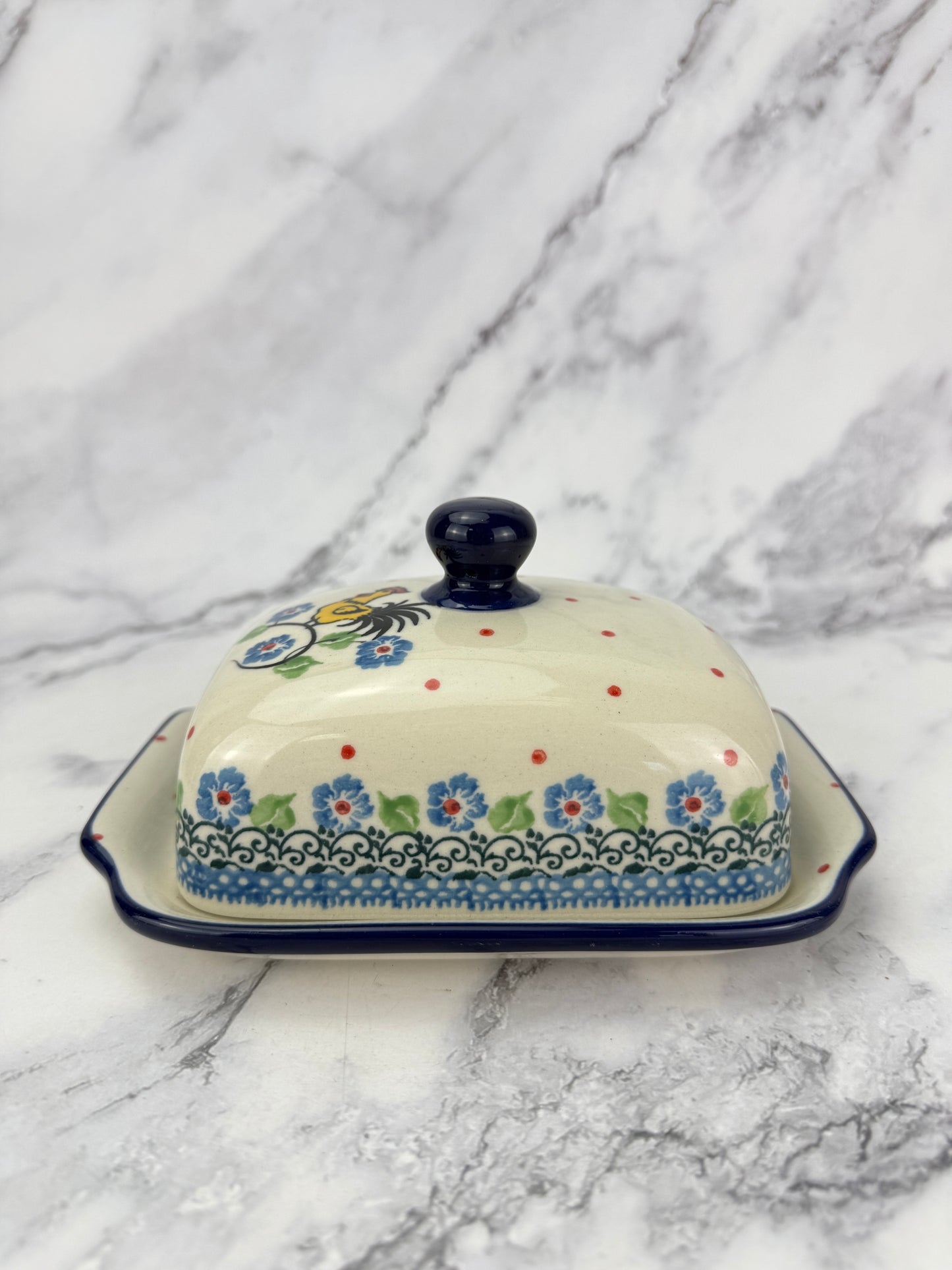 Euro Butter Dish - Shape 295 - Pattern 2739