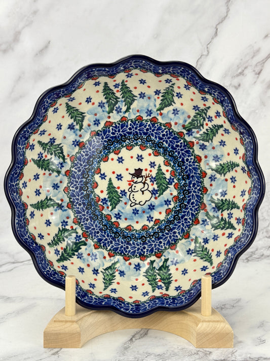 HOLIDAY SPECIAL Unikat Scalloped Bowl - Shape 974 - Pattern U4661