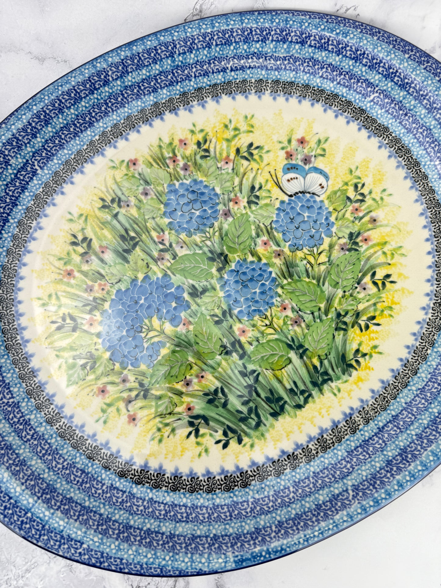 XL Unikat Platter - Shape B45 - Pattern U5048