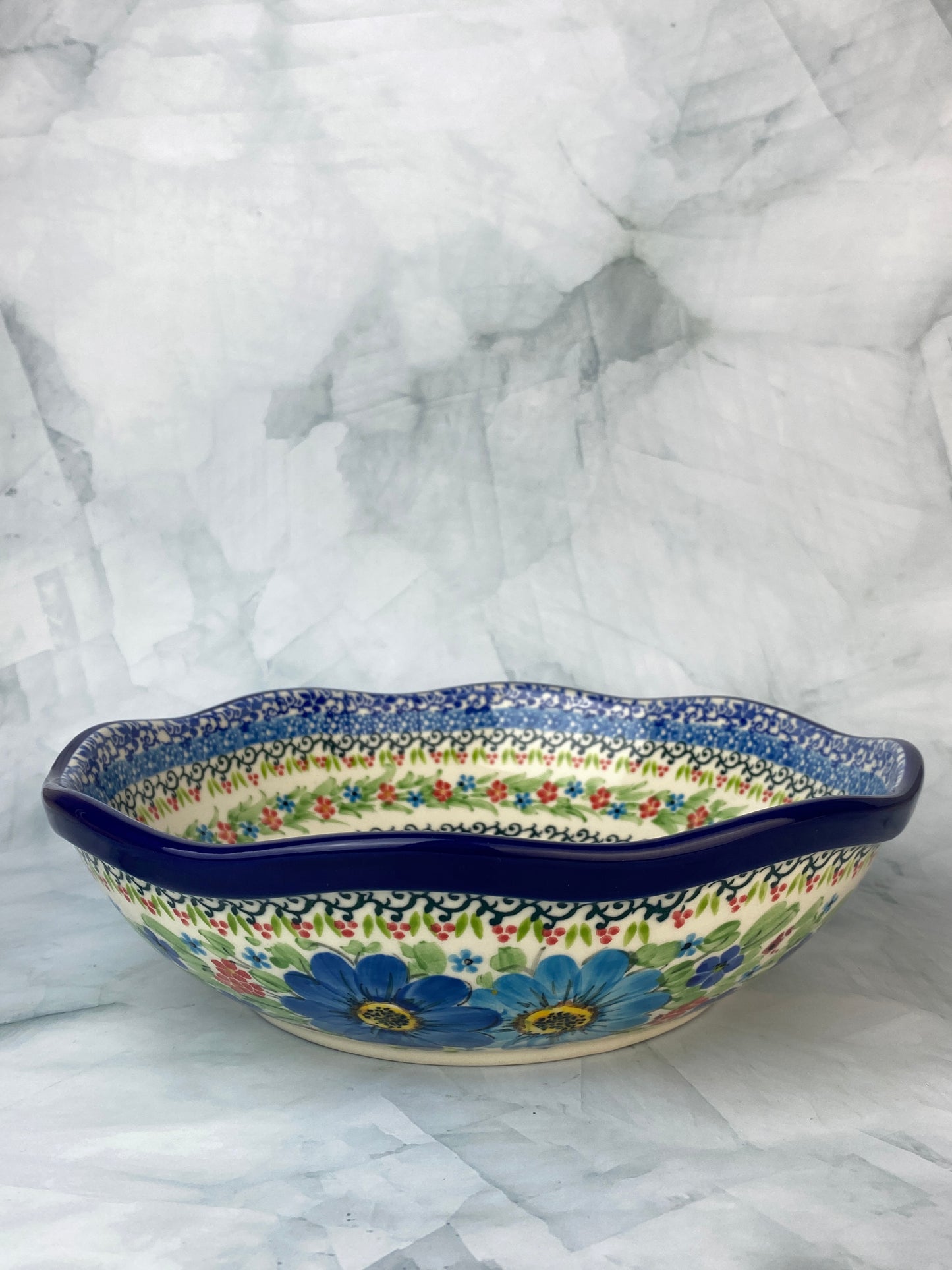 Wavy Edge Unikat Bowl - Shape 273 - Pattern U5157