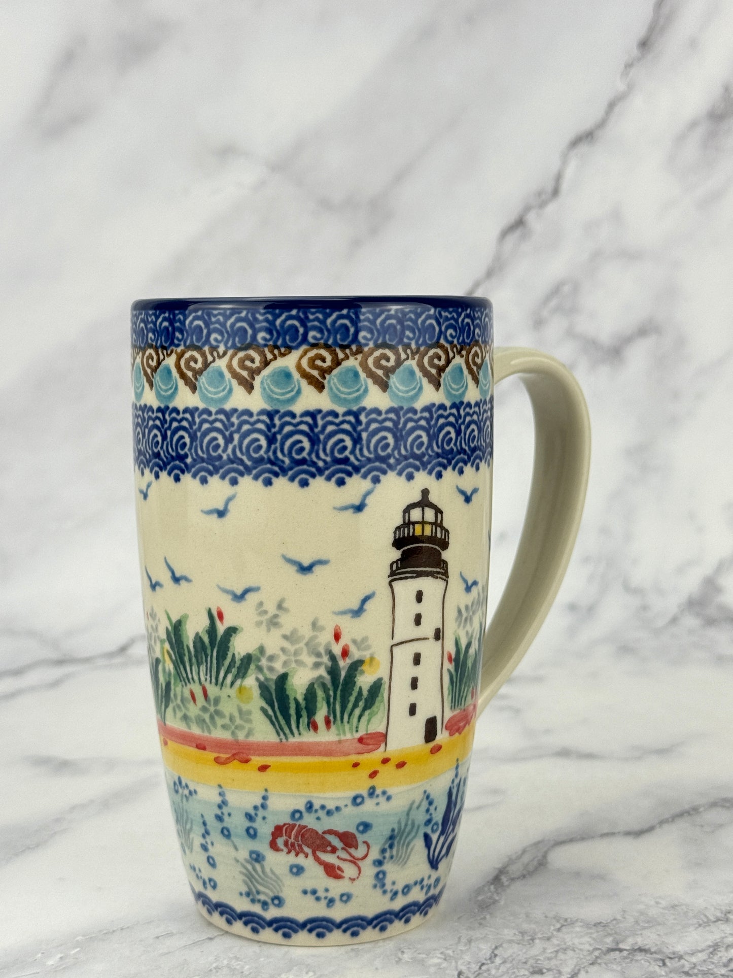 12oz Unikat Latte Mug - Shape C52 - Pattern U5241