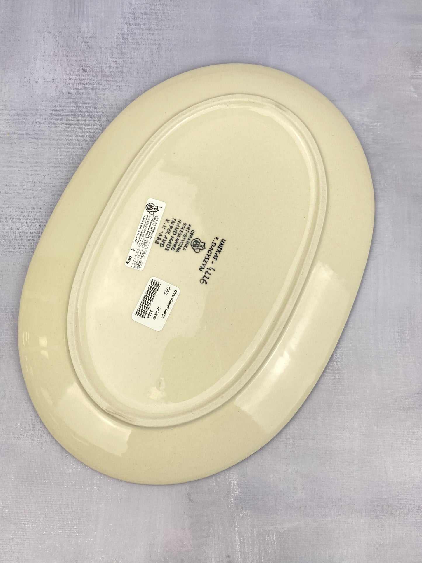 Unikat Oval Platter - Shape G68 - Pattern U4226