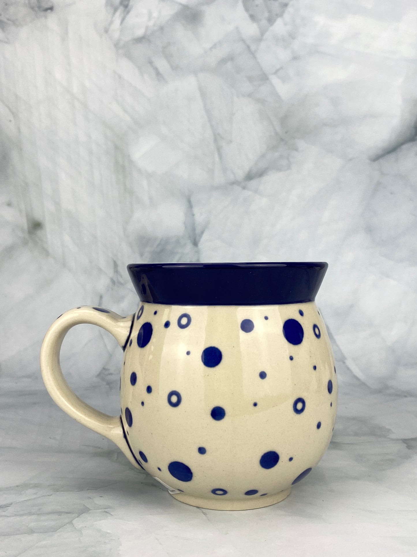 Large Bubble Mug 16oz - Shape 73 - Pattern Boleslawiec Bubbles