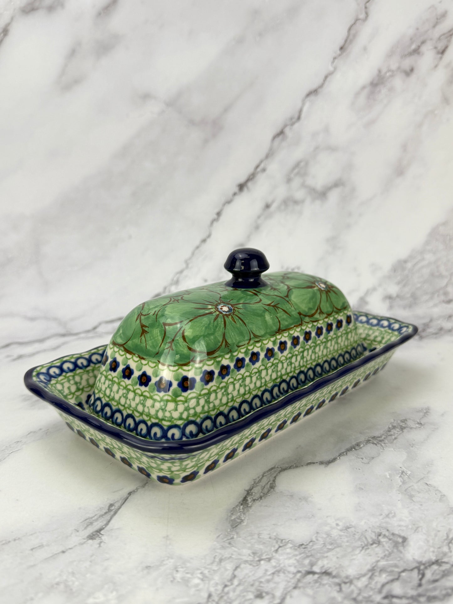 Fancy Unikat Butter Dish - Shape A65 - Pattern U408D