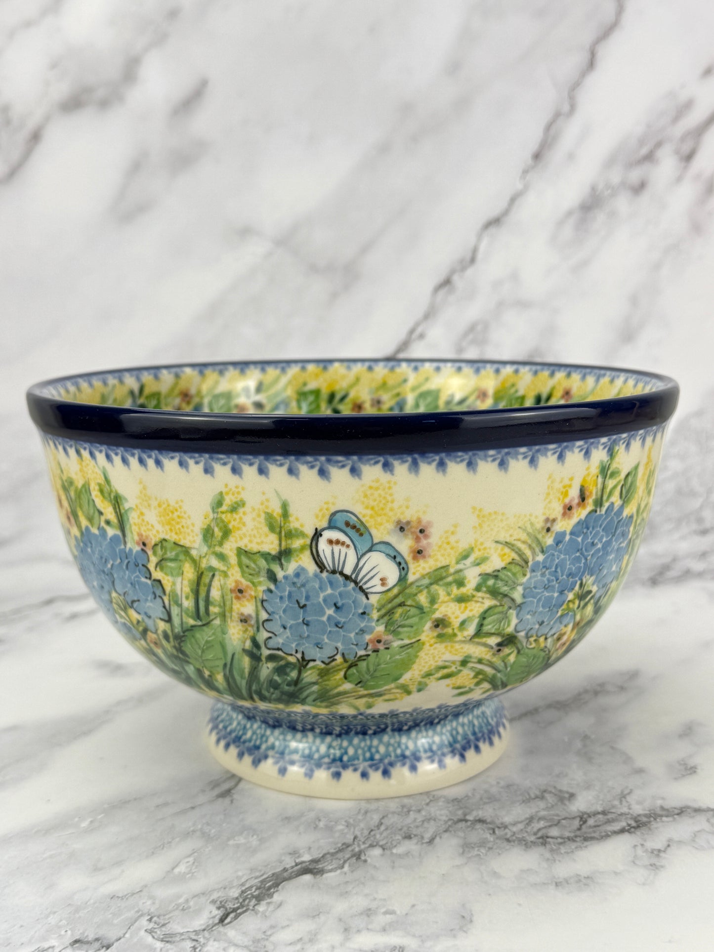 Unikat Pedestal Serving Bowl - Shape A14 - Pattern U5048