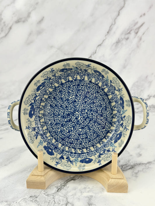 Small Round Baker with Handles - Shape C40 - Pattern 2902