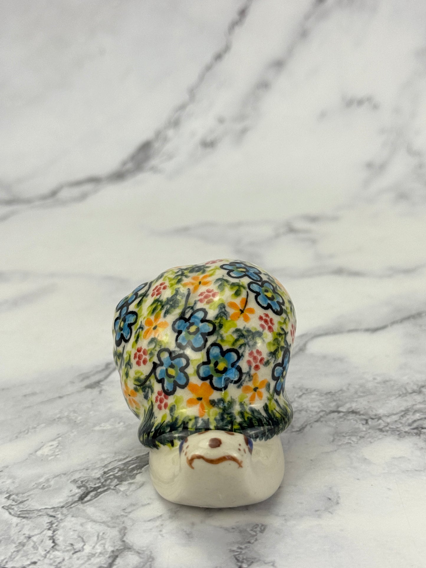 Snail Figurine - Shape V415 - Pattern Petite Posy