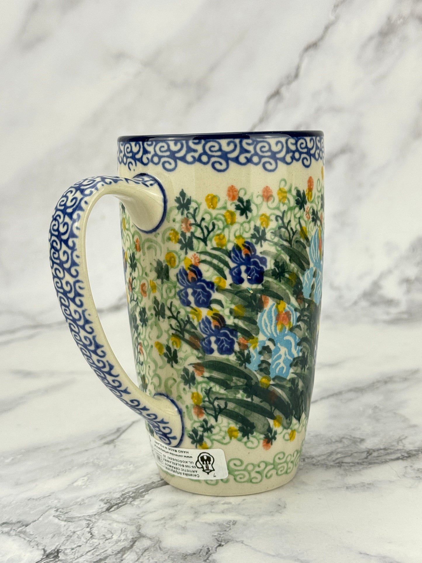 SALE 12oz Unikat Latte Mug - Shape C52 - Pattern U2712