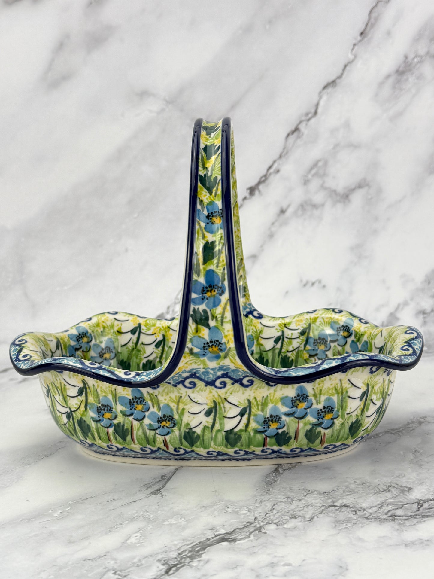 Unikat Basket with Handle - Shape A21 - Pattern U5071