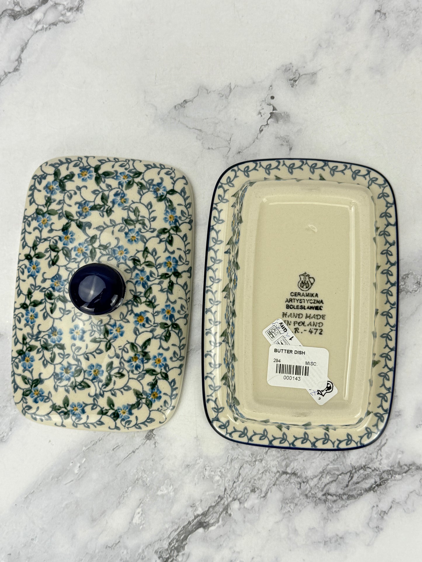 Butter Dish - Shape 294 - Pattern 2089