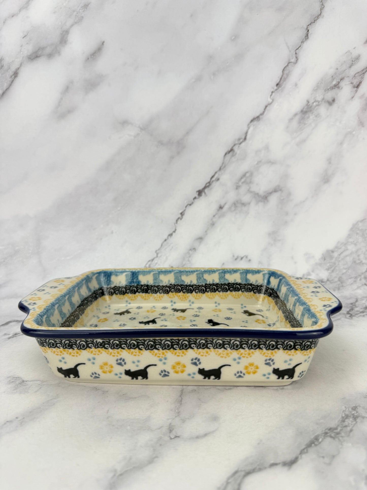 Rectangular Baker with Handles - Shape A84 - Pattern 2153