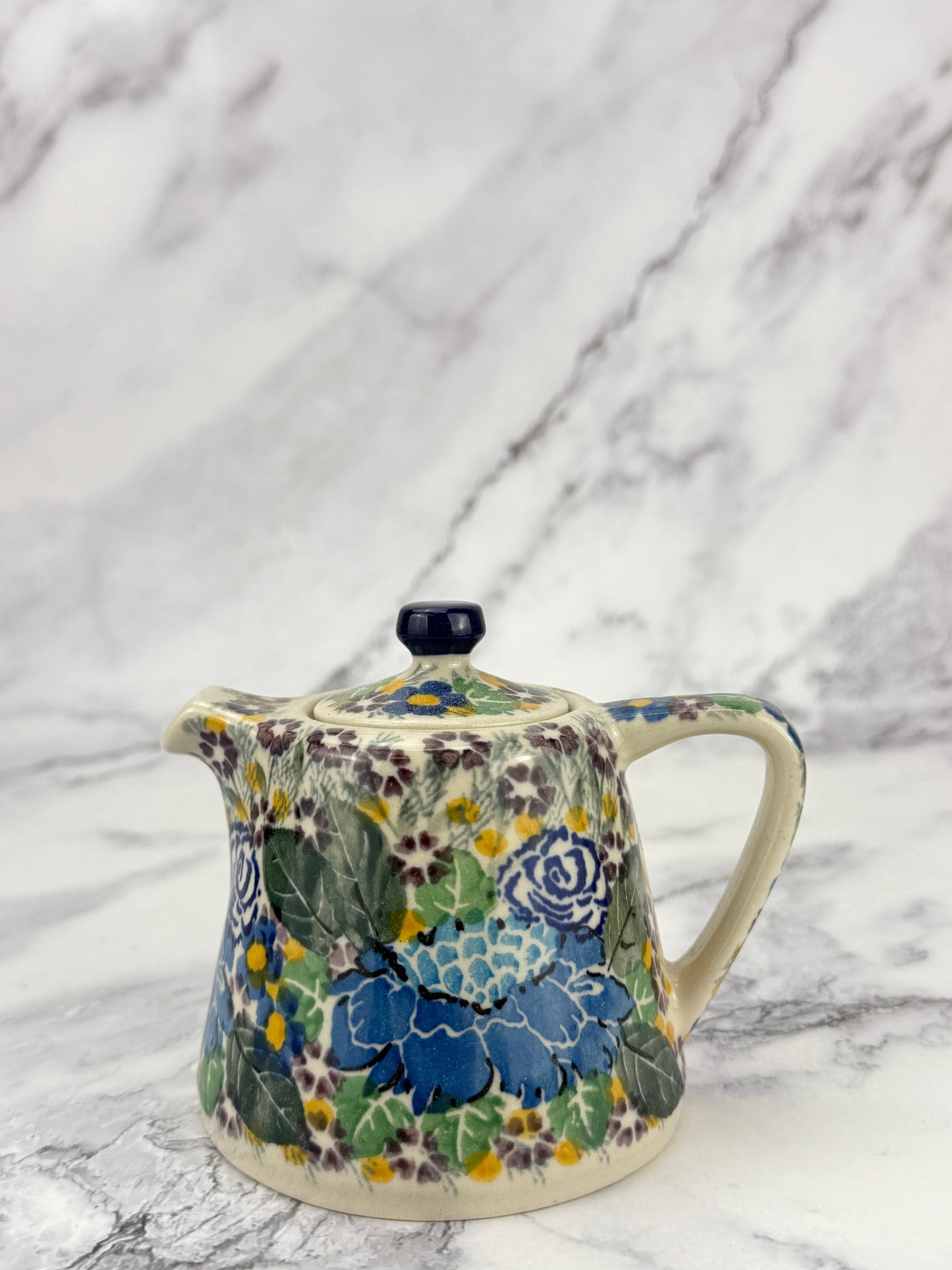 SALE Small Unikat Teapot - Shape E58 - Pattern U5139