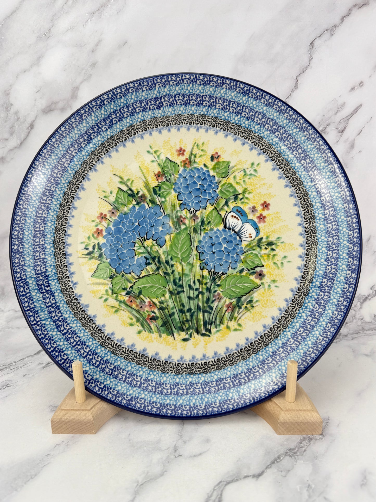 12'' Round Unikat Platter - Shape 256 - Pattern U5048