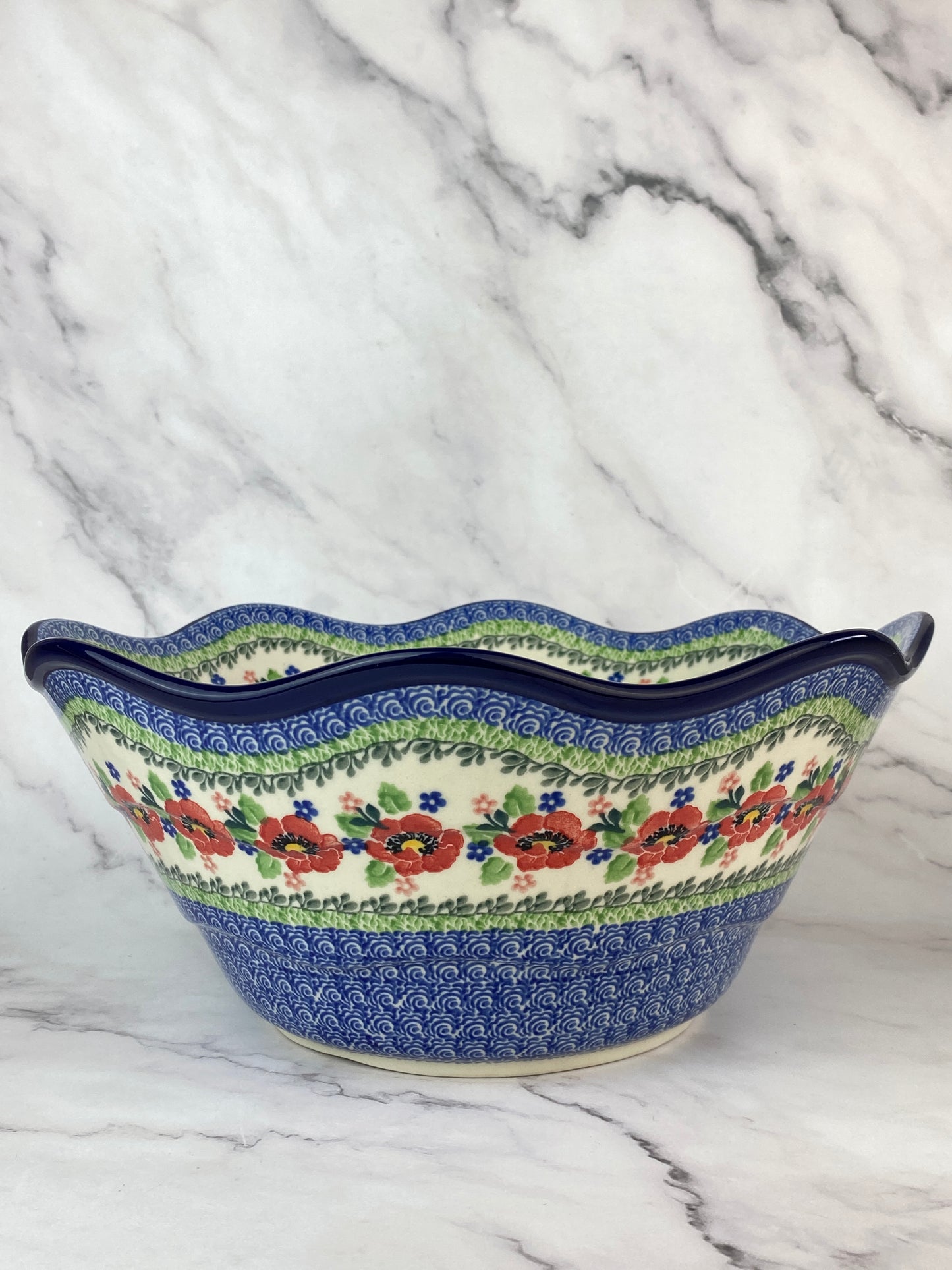 XL Wavy Bowl - Shape 693 - Pattern 3219