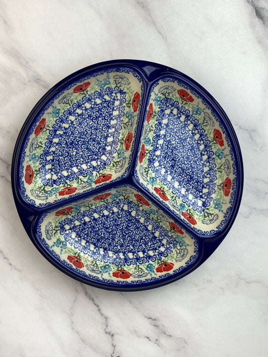 Divided Round Dish - Shape 484 - Pattern 2901