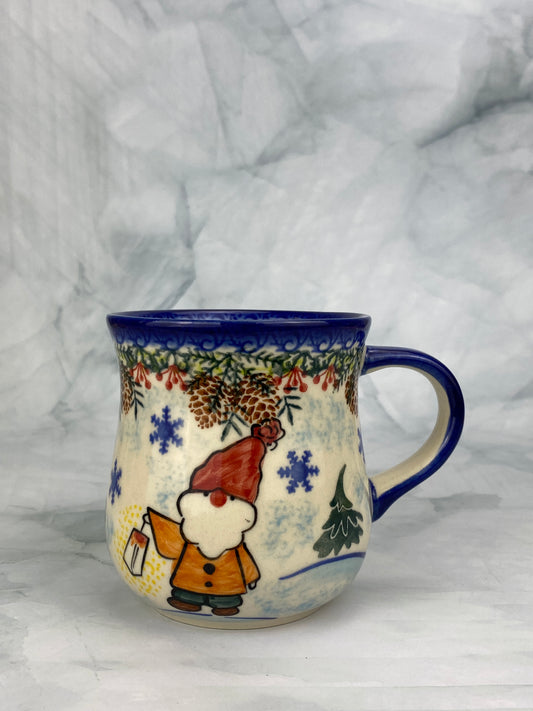 Vena Unikat 8oz Holiday Mug - Shape V053 - Gnome