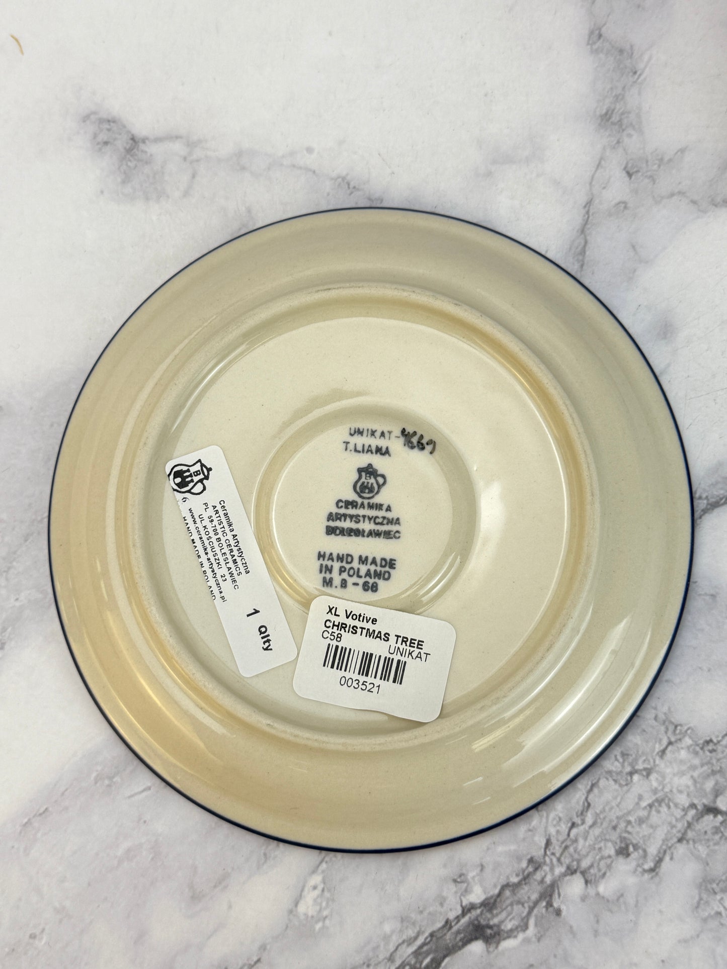 XL Unikat Christmas Tree - Shape C58 - Pattern U4661