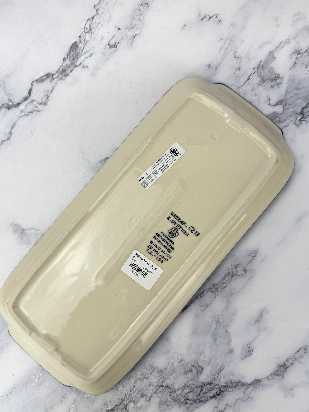 Unikat Bread Tray - Shape 410 - Pattern U5273