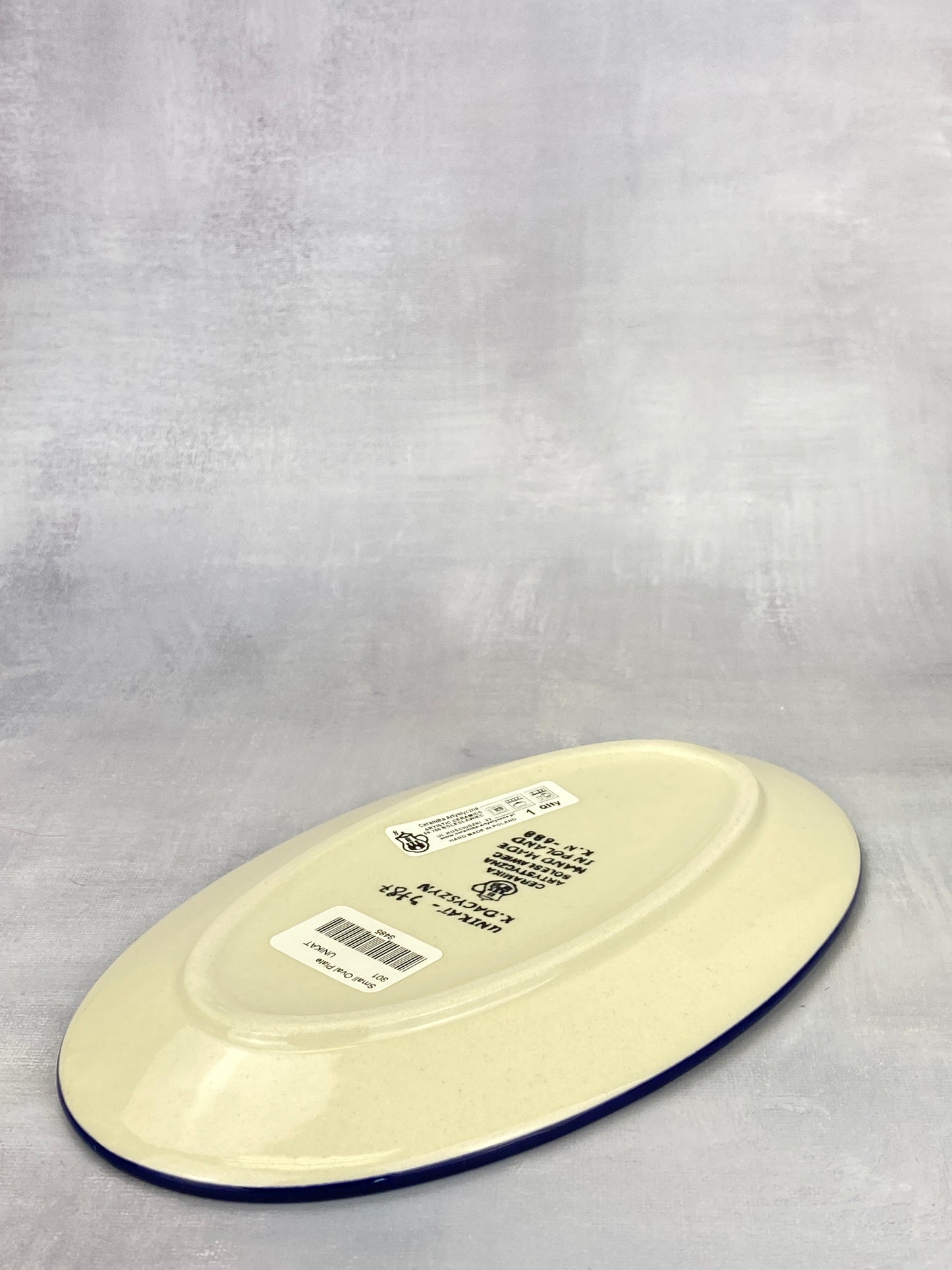 Small Unikat Oval Platter - Shape 301 - Pattern U3787