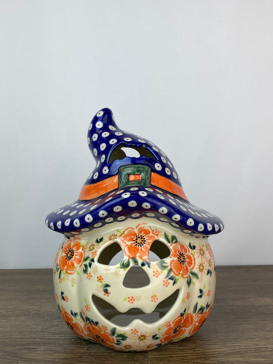 Medium Unikat Pumpkin with Hat - Pattern U500