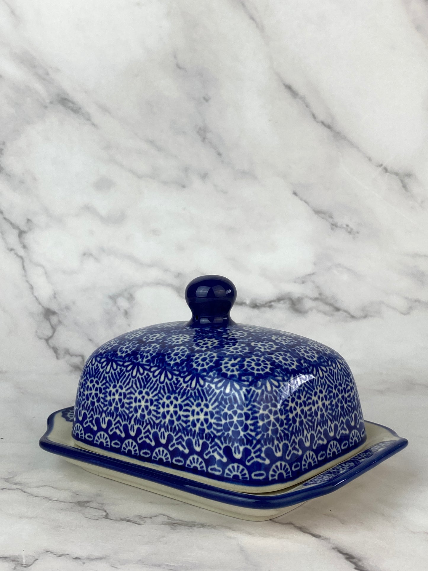 SALE Euro Butter Dish - Shape A71 - Pattern 884