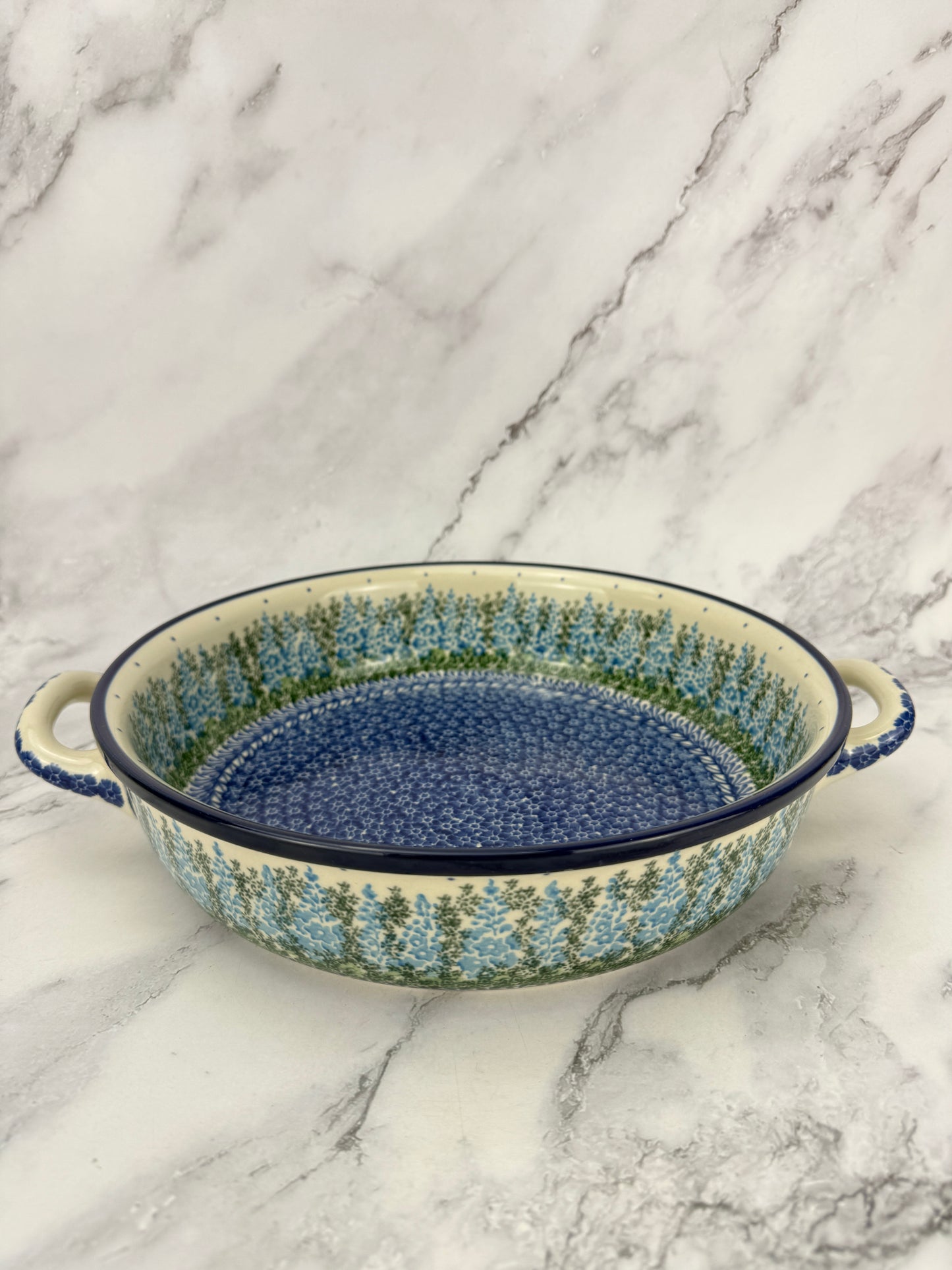 10" Round Baker With Handles - Shape 420 - Pattern 3279