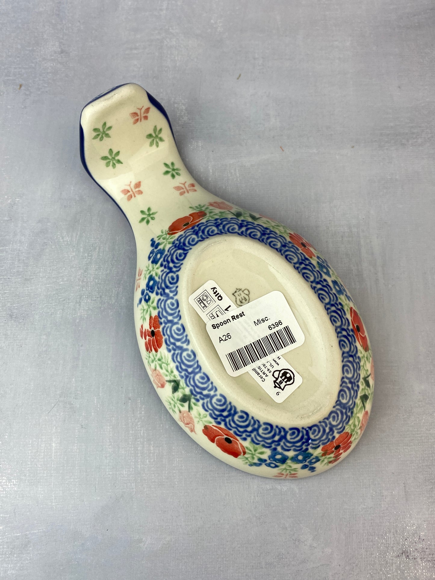 Spoon Rest - Shape A26 - Pattern 3220