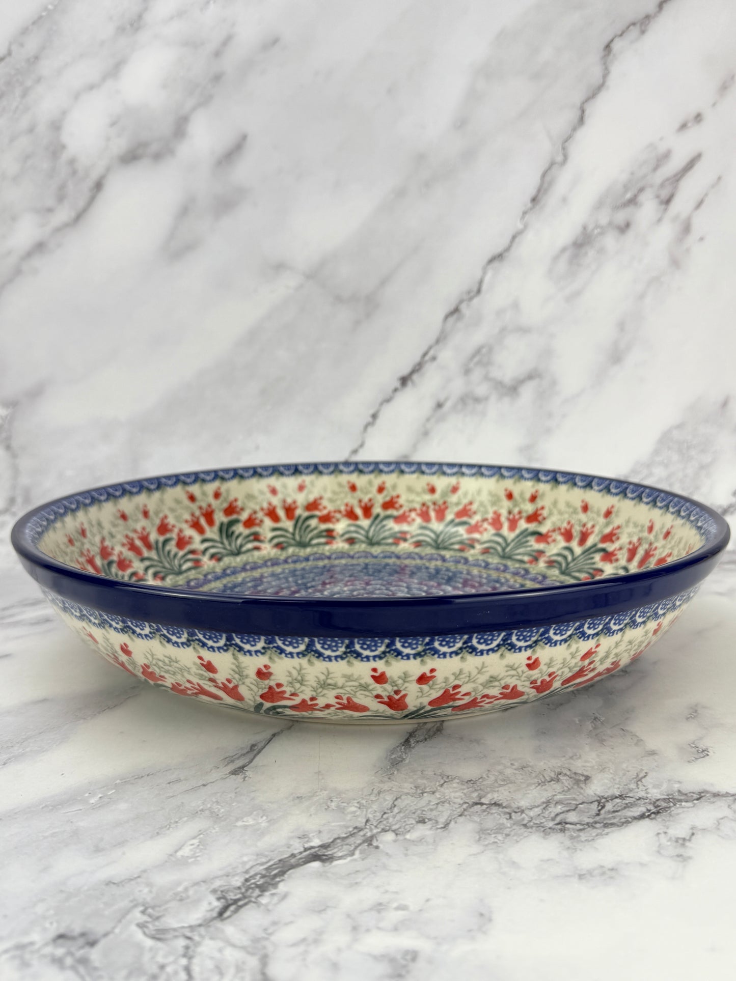 Pasta Server / Wide Shallow Bowl - Shape 115 - Pattern 1437