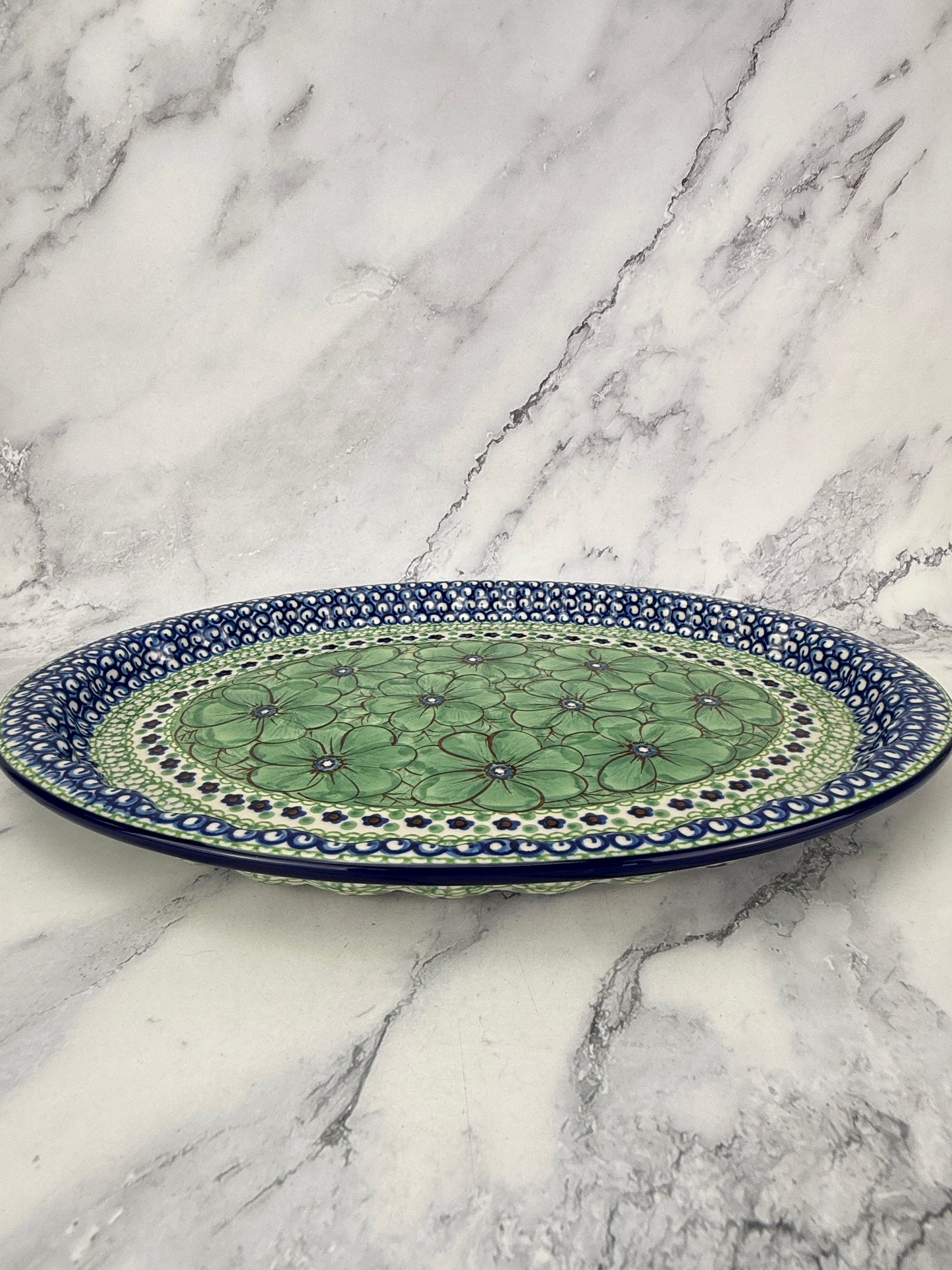 Unikat Oval Platter - Shape 614 - Pattern U408D