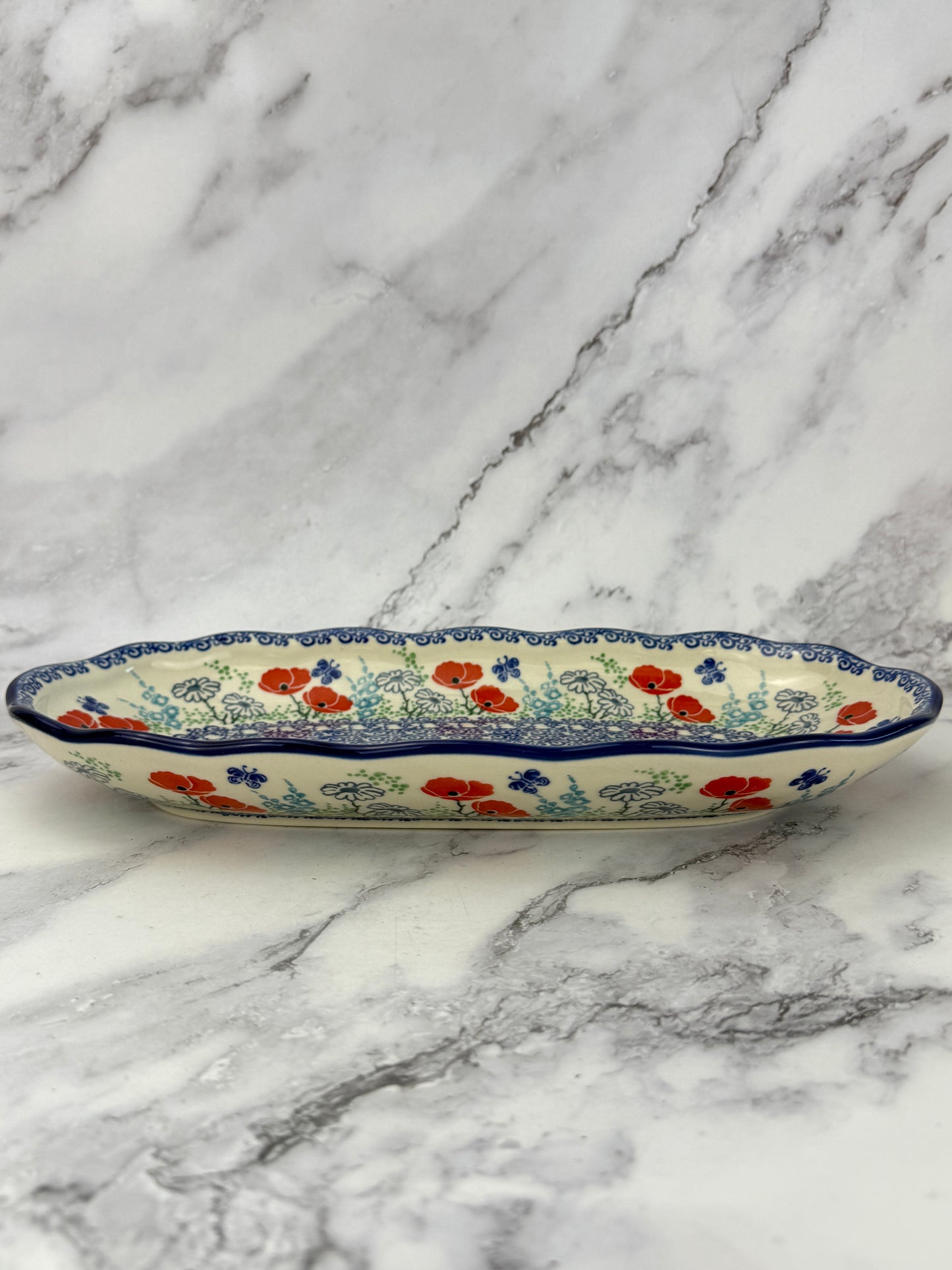 Scalloped Tray - Shape A42 - Pattern 2901