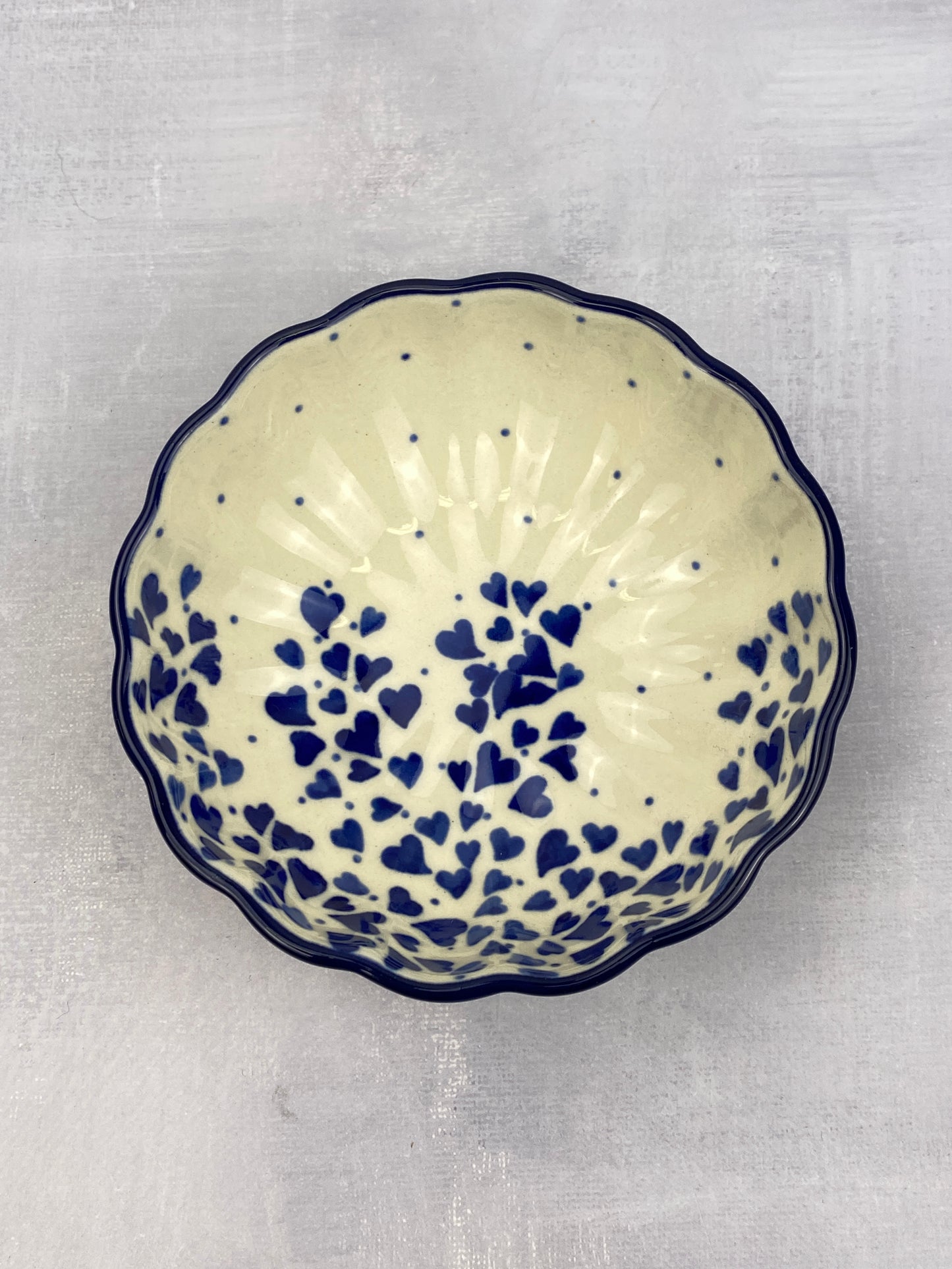 4.5" Scalloped Bowl - Shape 23 - Pattern 2876