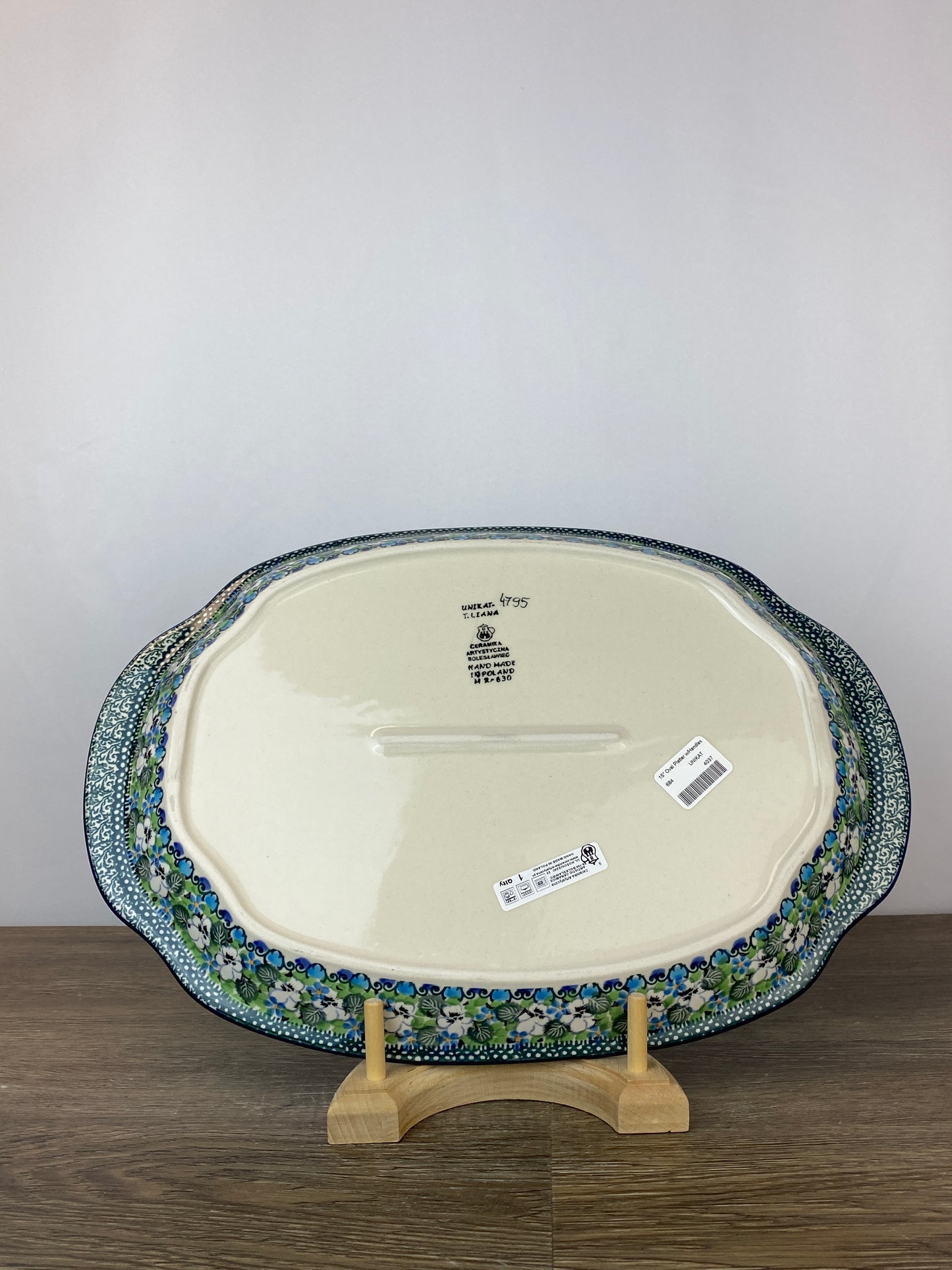 Unikat Platter With Handles - Shape 684 - Pattern U4795