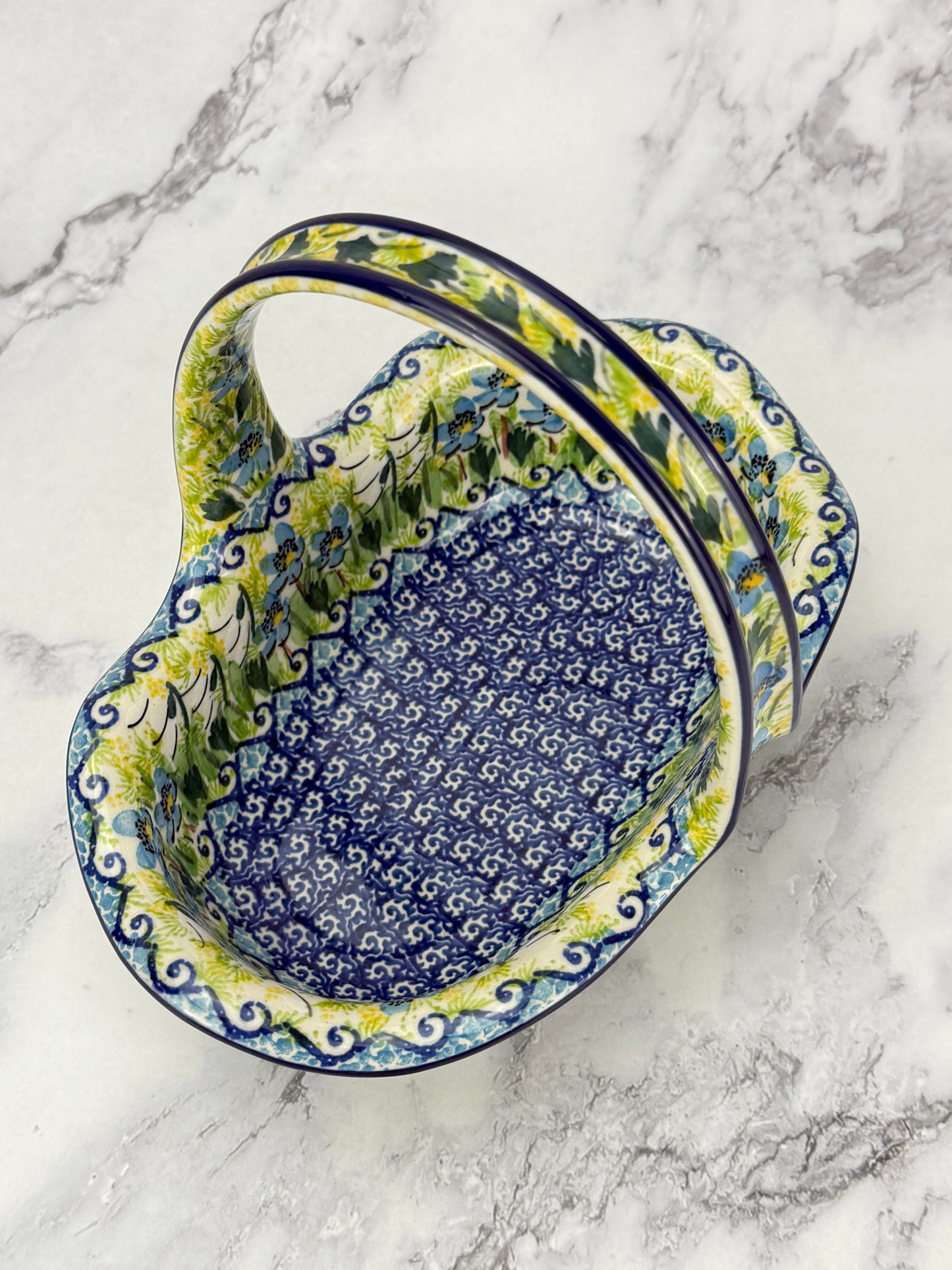 Unikat Basket with Handle - Shape A21 - Pattern U5071