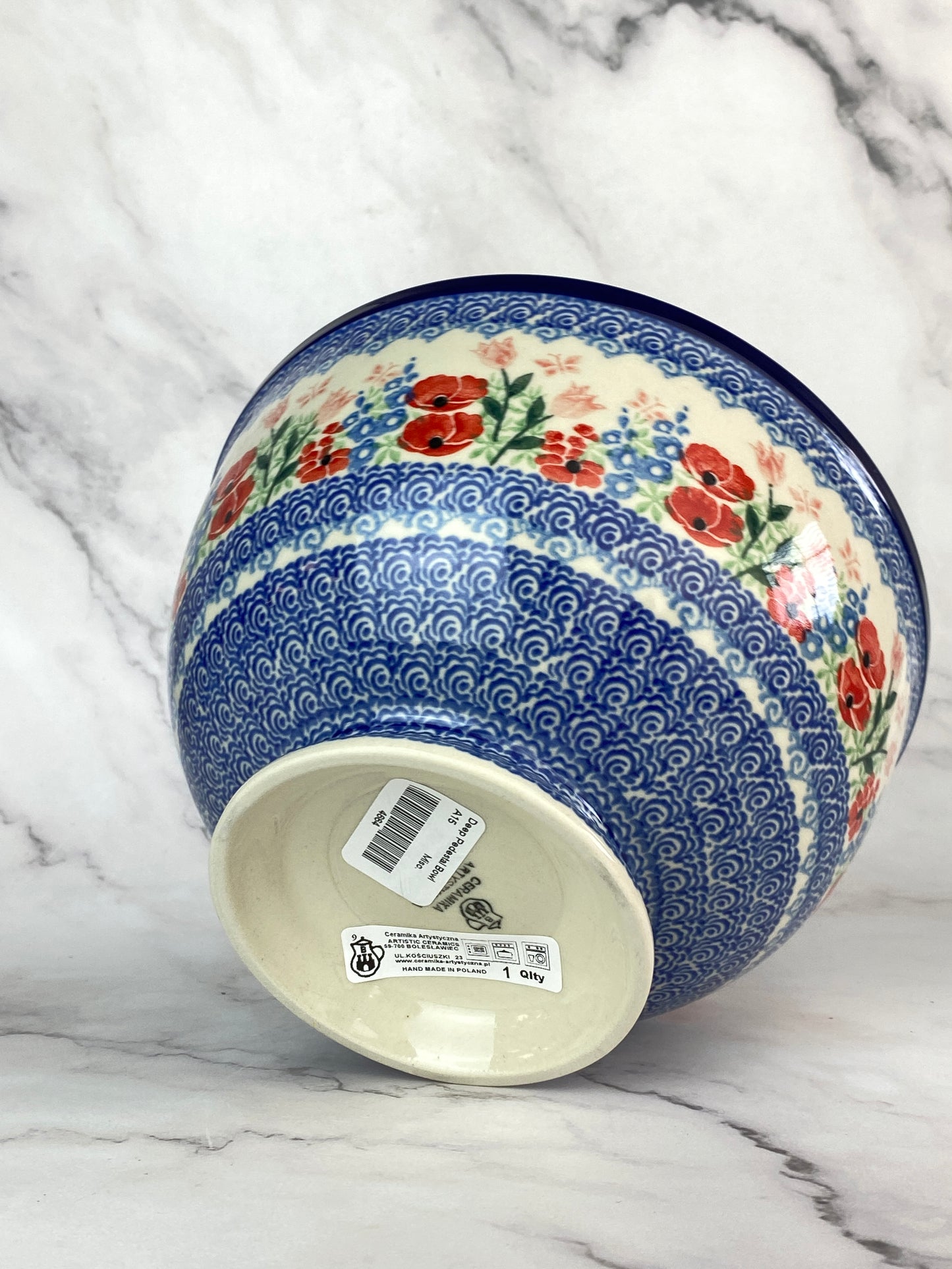 Pedestal Serving Bowl - Shape A15 - Pattern 3220