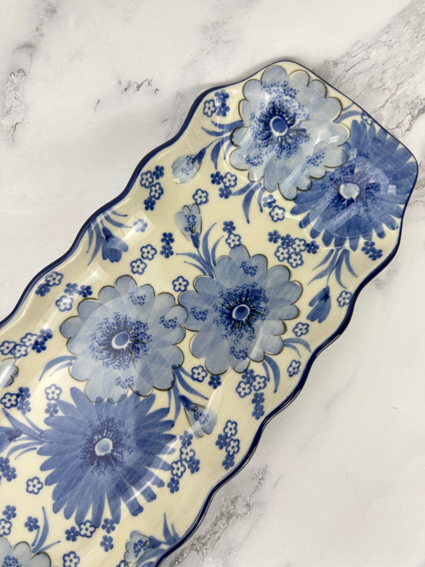 Long Unikat Bread Tray - Shape A44 - Pattern U5176