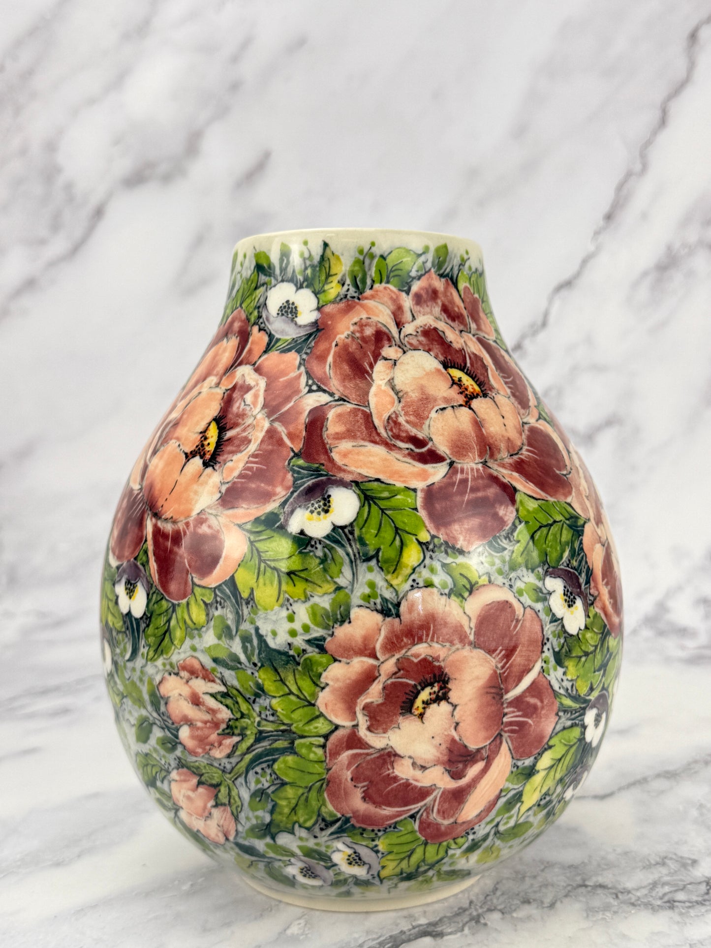 2025 Limited Edition Rounded Vase - Shape F15 - Krystyna Deptuła - L301