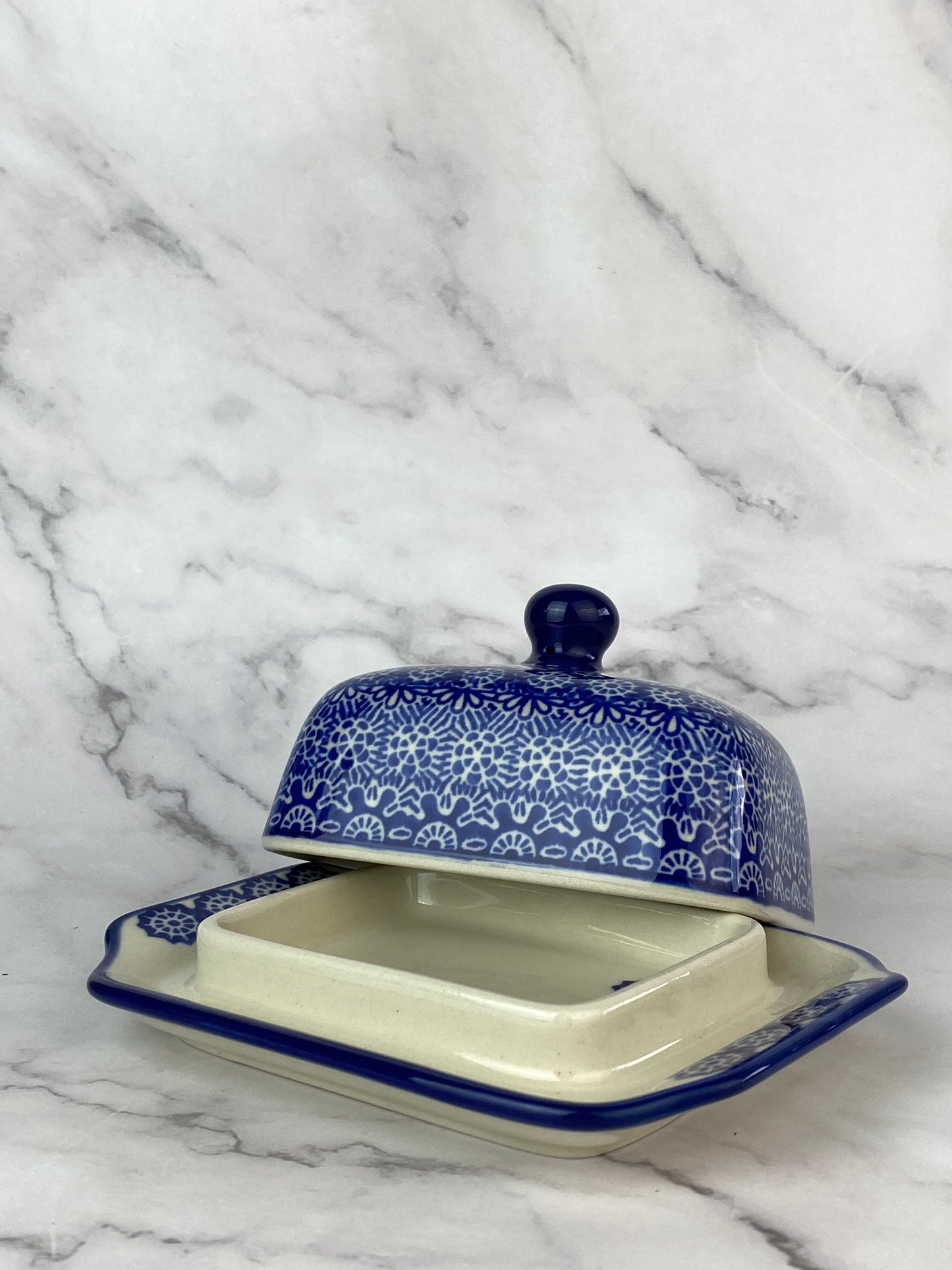 SALE Euro Butter Dish - Shape A71 - Pattern 884