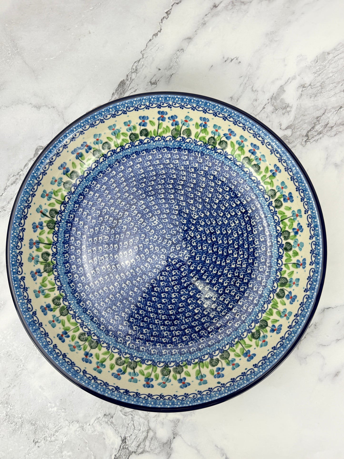 Pasta Server / Wide Shallow Bowl - Shape 115 - Pattern 2668