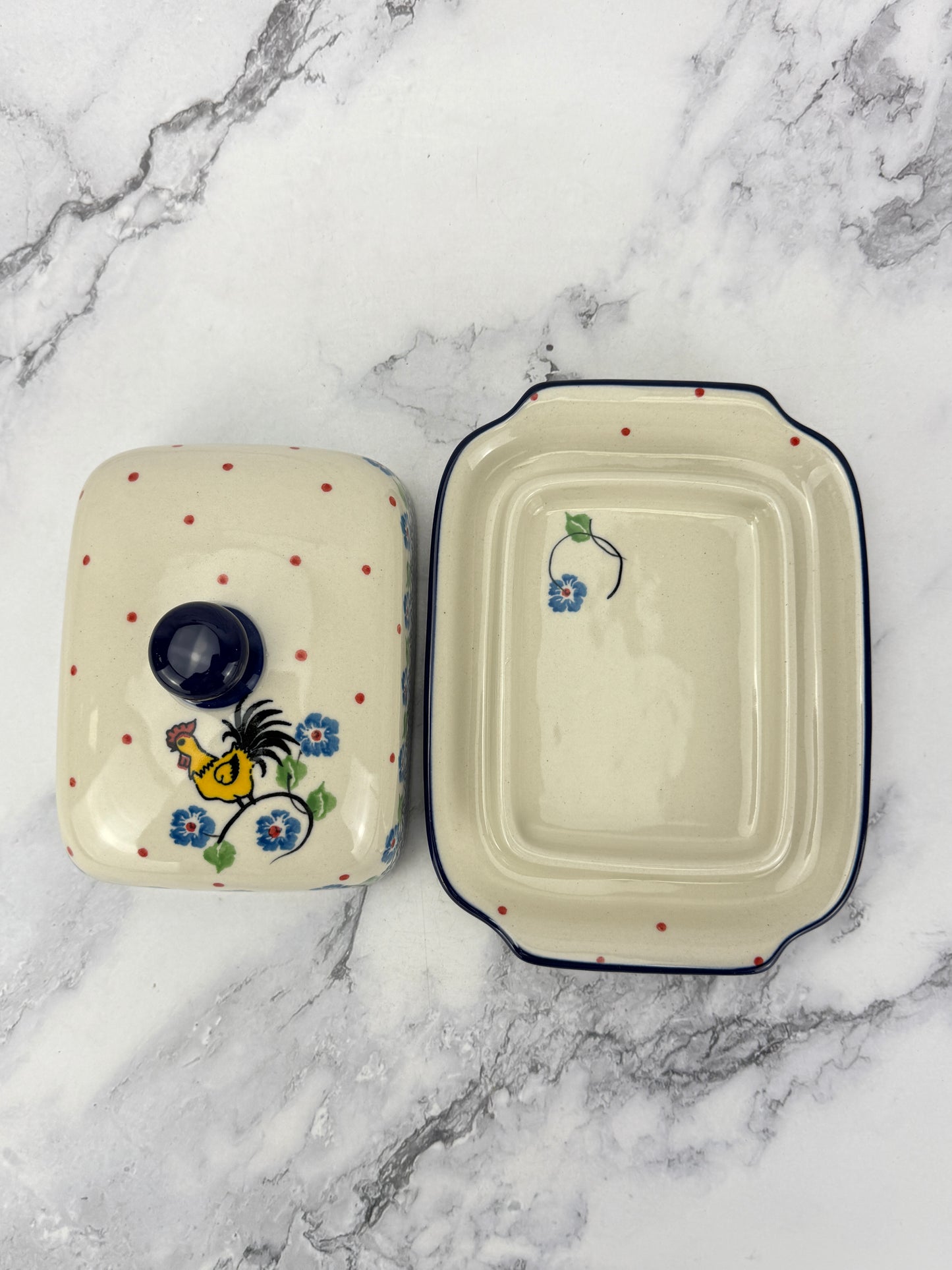 Euro Butter Dish - Shape 295 - Pattern 2739