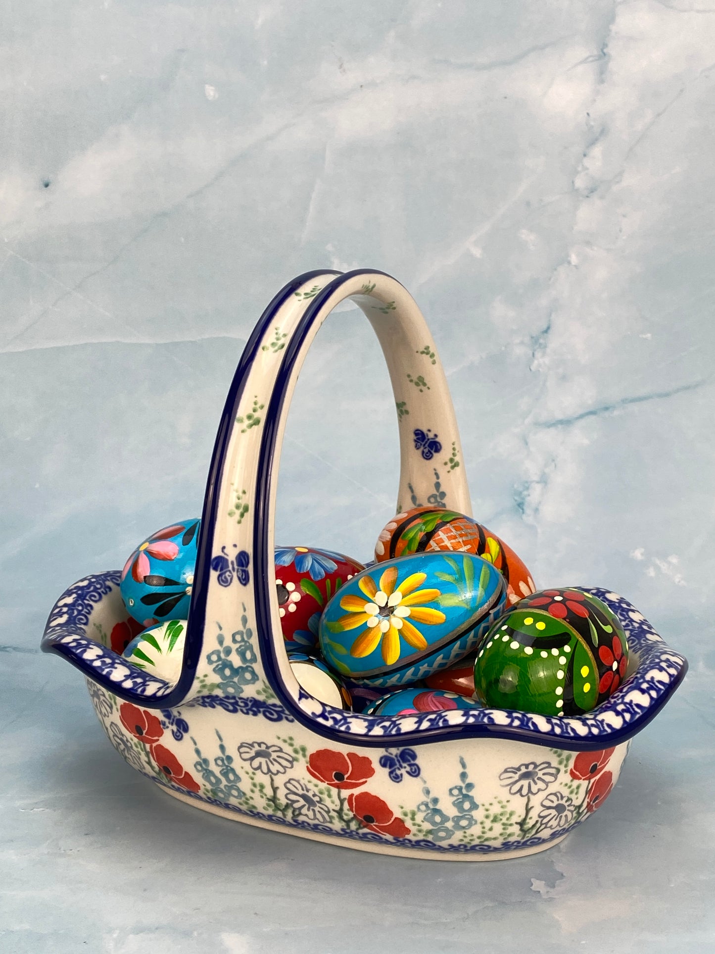 Basket with Handle - Shape A21 - Pattern 2901