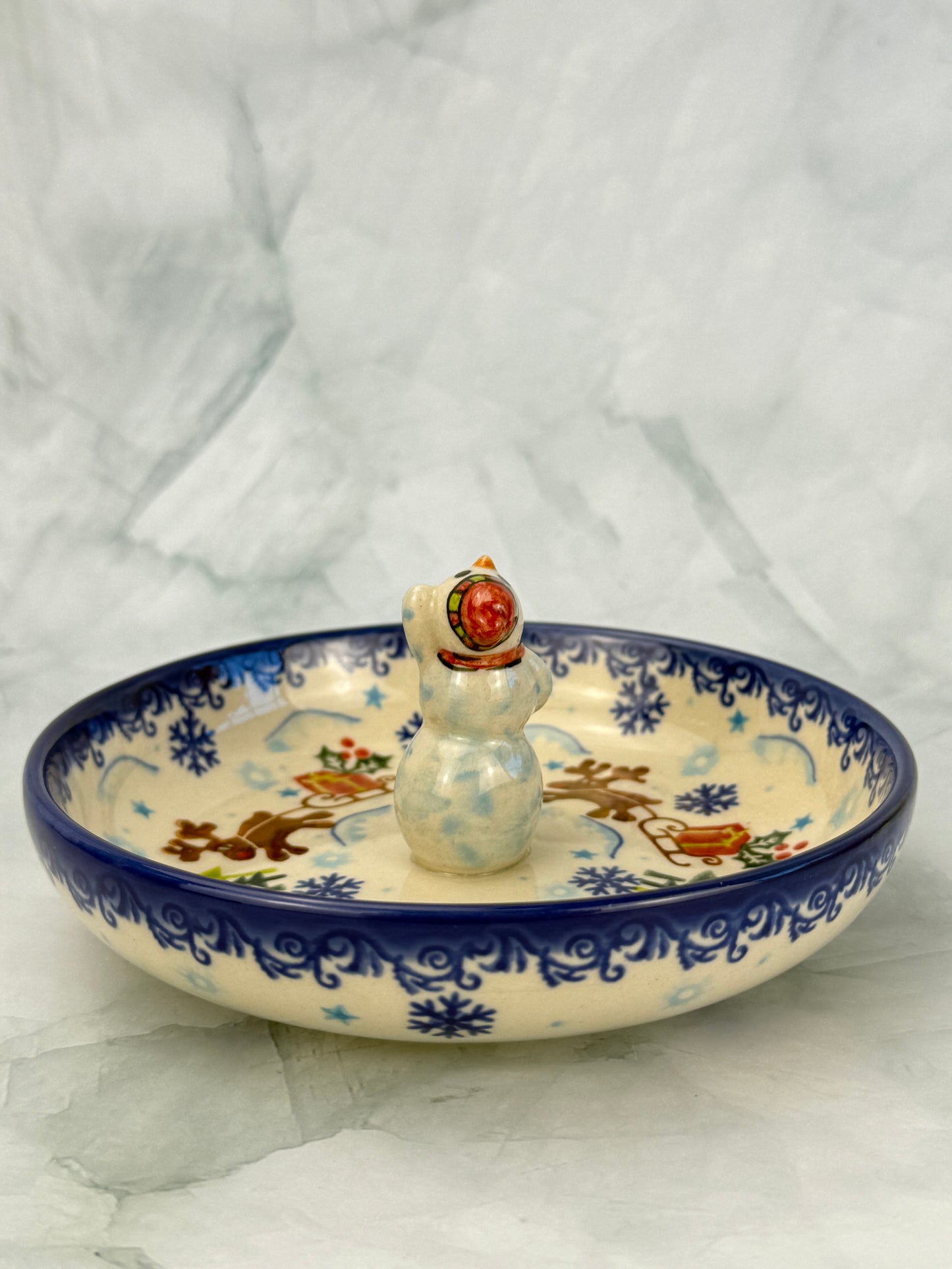 Vena Unikat Holiday Dish - Shape V681 - Reindeer