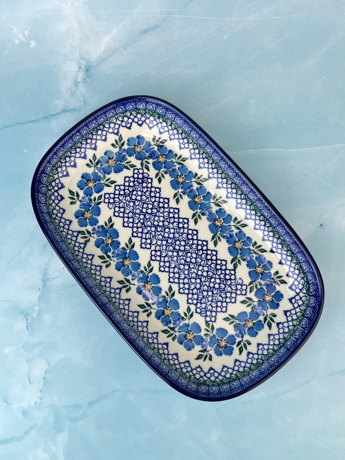 Small Rectangular Platter - Shape 392 - Pattern 1382